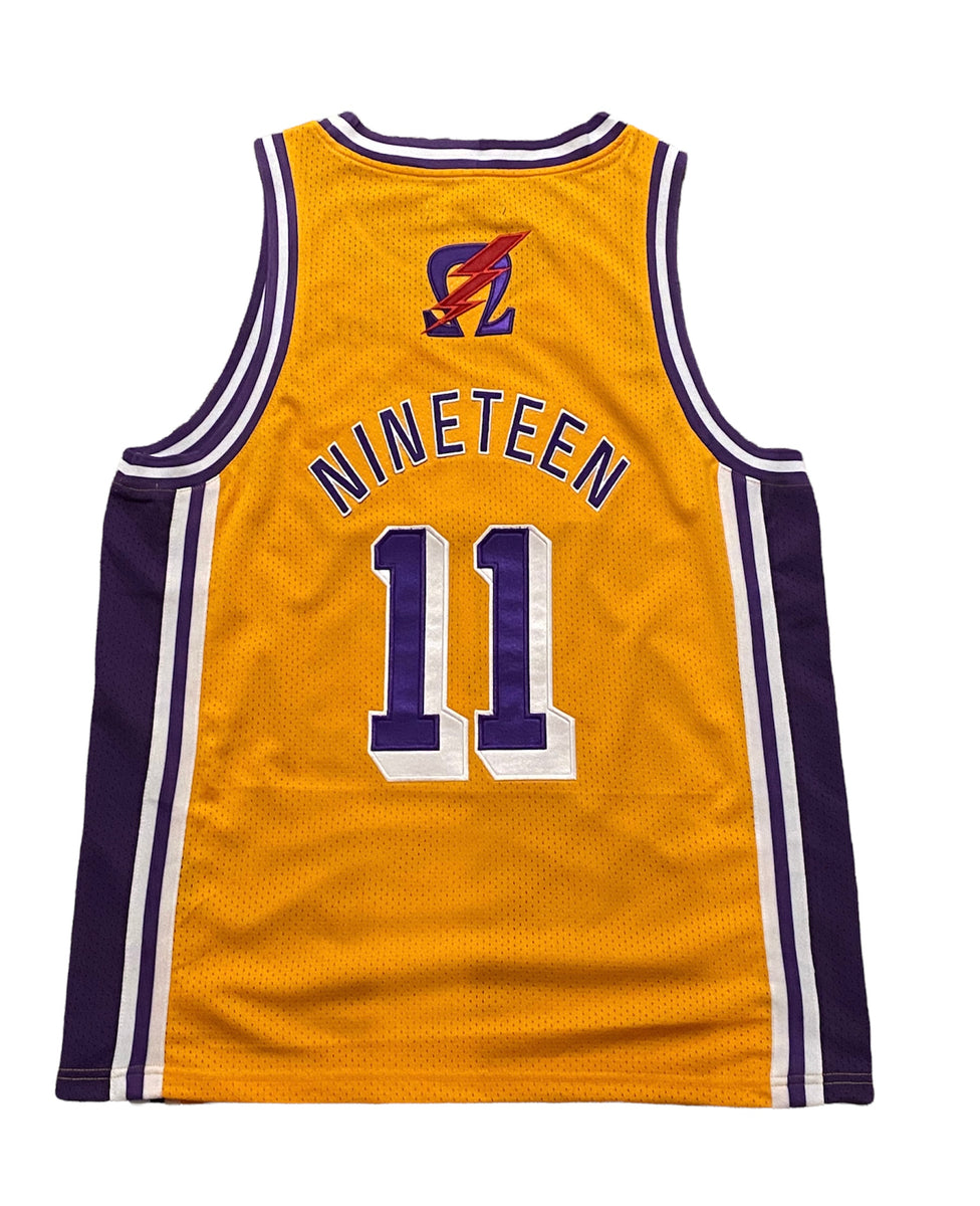 Omega Psi Phi Ques Basketball Jersey - LA Retro Edition (Custom