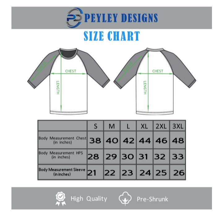 MLB Jersey Size Chart