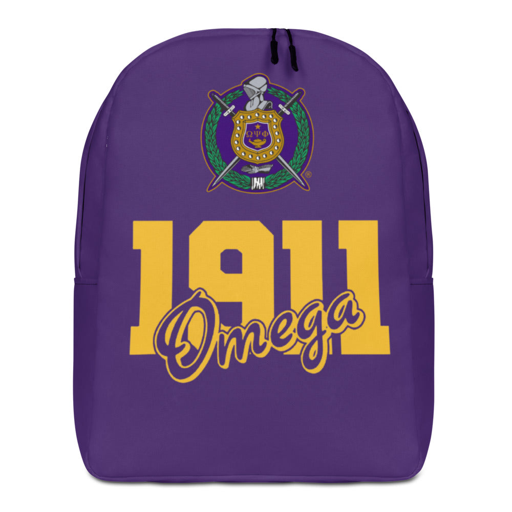 1911 Omega Psi Phi Backpack Peyley Designs