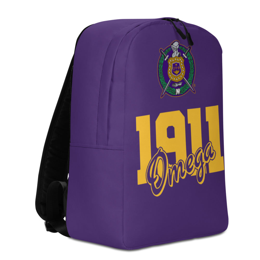 1911 Omega Psi Phi Backpack Peyley Designs