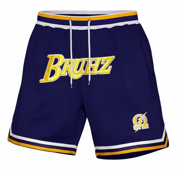 Embroidered Bruhz Shorts