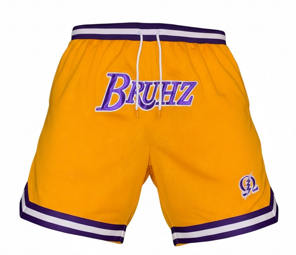 Embroidered Bruhz Shorts