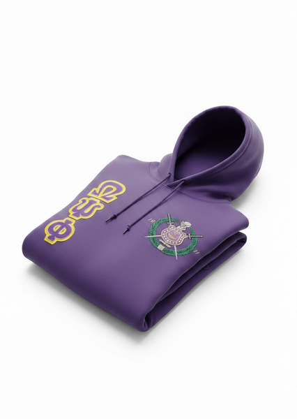 Omega Psi Phi Embroidered Hoodie