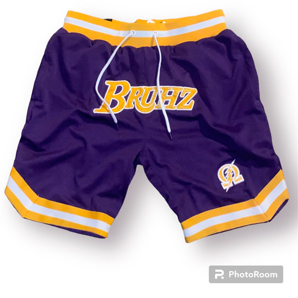 Embroidered Bruhz Shorts