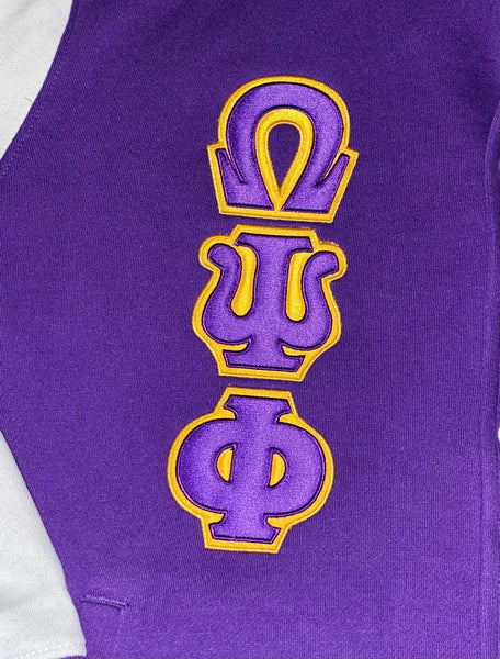 Omega Psi Phi Varsity Customized Embroidery Jacket