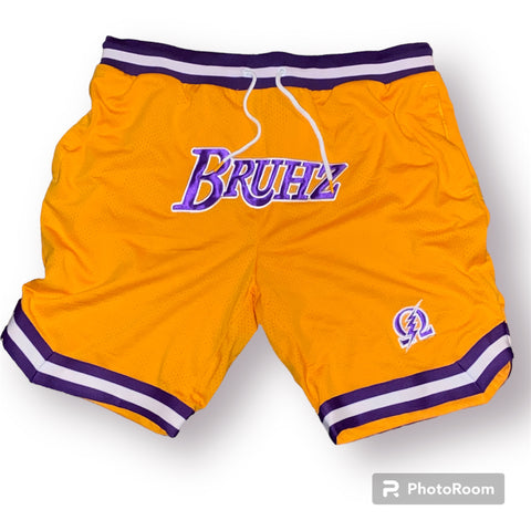 Embroidered Bruhz Shorts