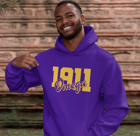 Omega Psi Phi 1911 Hoodie