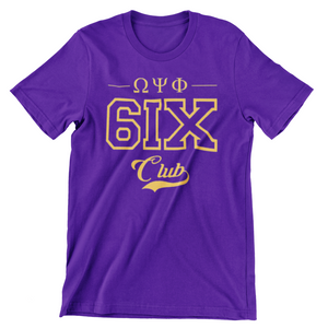 Omega Psi Phi Six Club T-Shirt