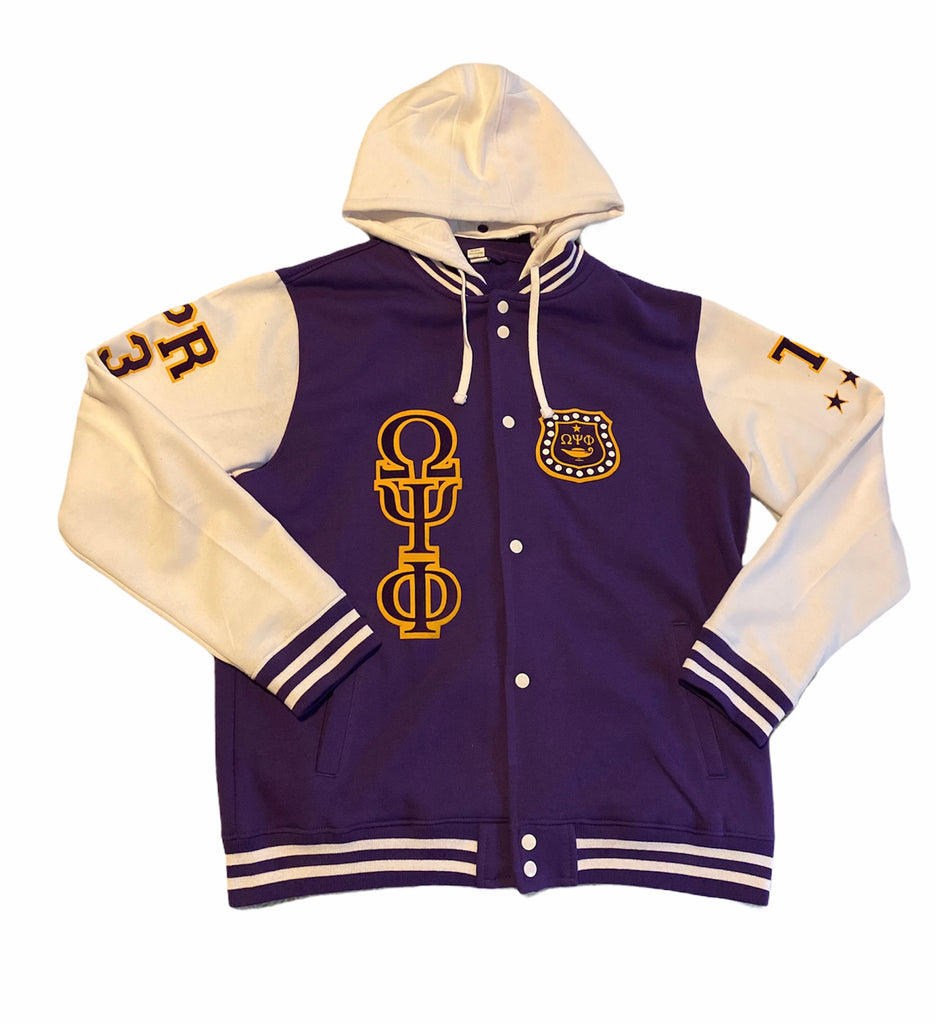 Omega Psi Phi Varsity Jacket – Peyley Designs