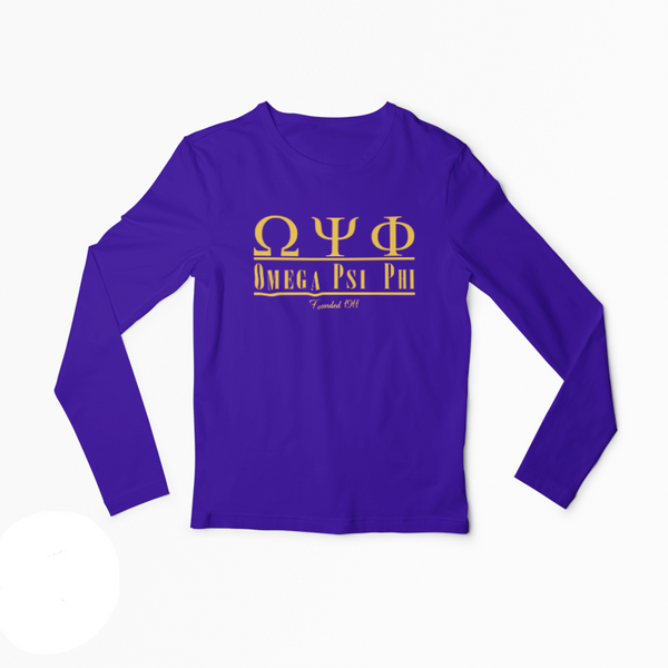 Omega Psi Phi Long Sleeve T-Shirt