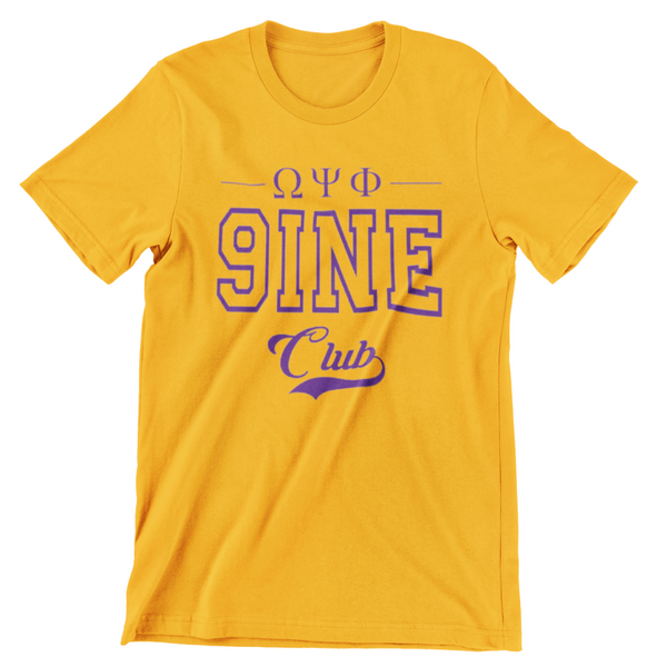 Omega Psi Phi Nine Club T-Shirt