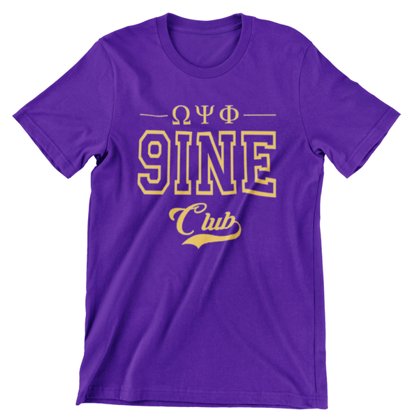 Omega Psi Phi Nine Club T-Shirt