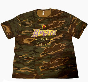 Omega Psi Phi Bruhz Camouflage T-Shirt