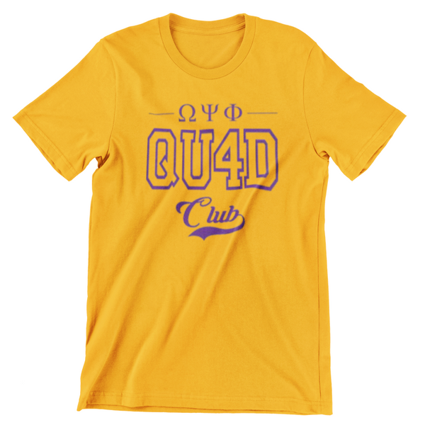 Omega Psi Phi Quad Club T-Shirt