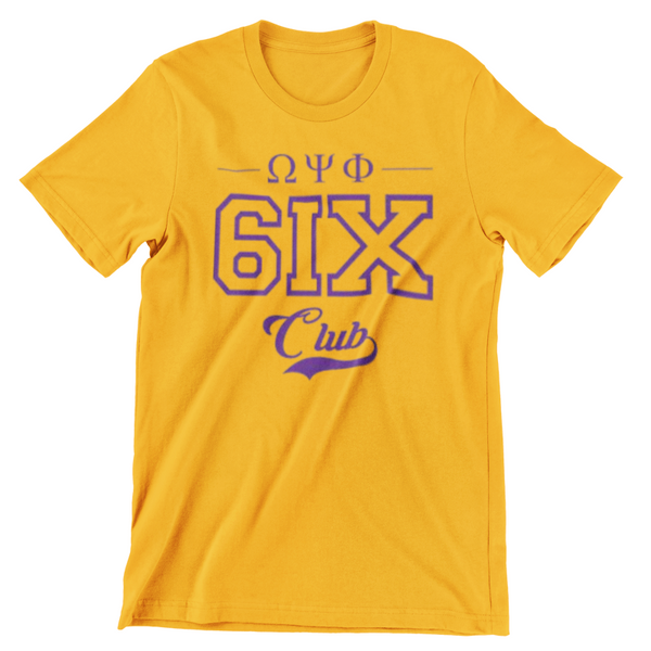 Omega Psi Phi Six Club T-Shirt