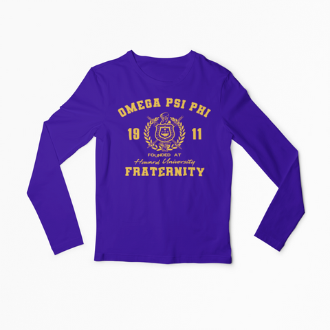 Customized Omega Psi Phi Embroidered Bomber Jacket – Peyley Designs