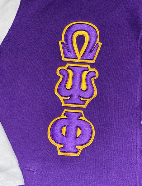 Omega Psi Phi Varsity Embroidery Jacket