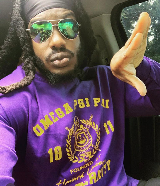 Omega Psi Phi Long Sleeve T-Shirt