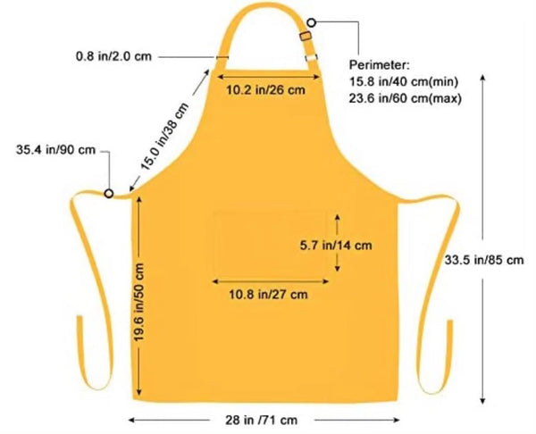 Embroidered BarbeQUE Apron