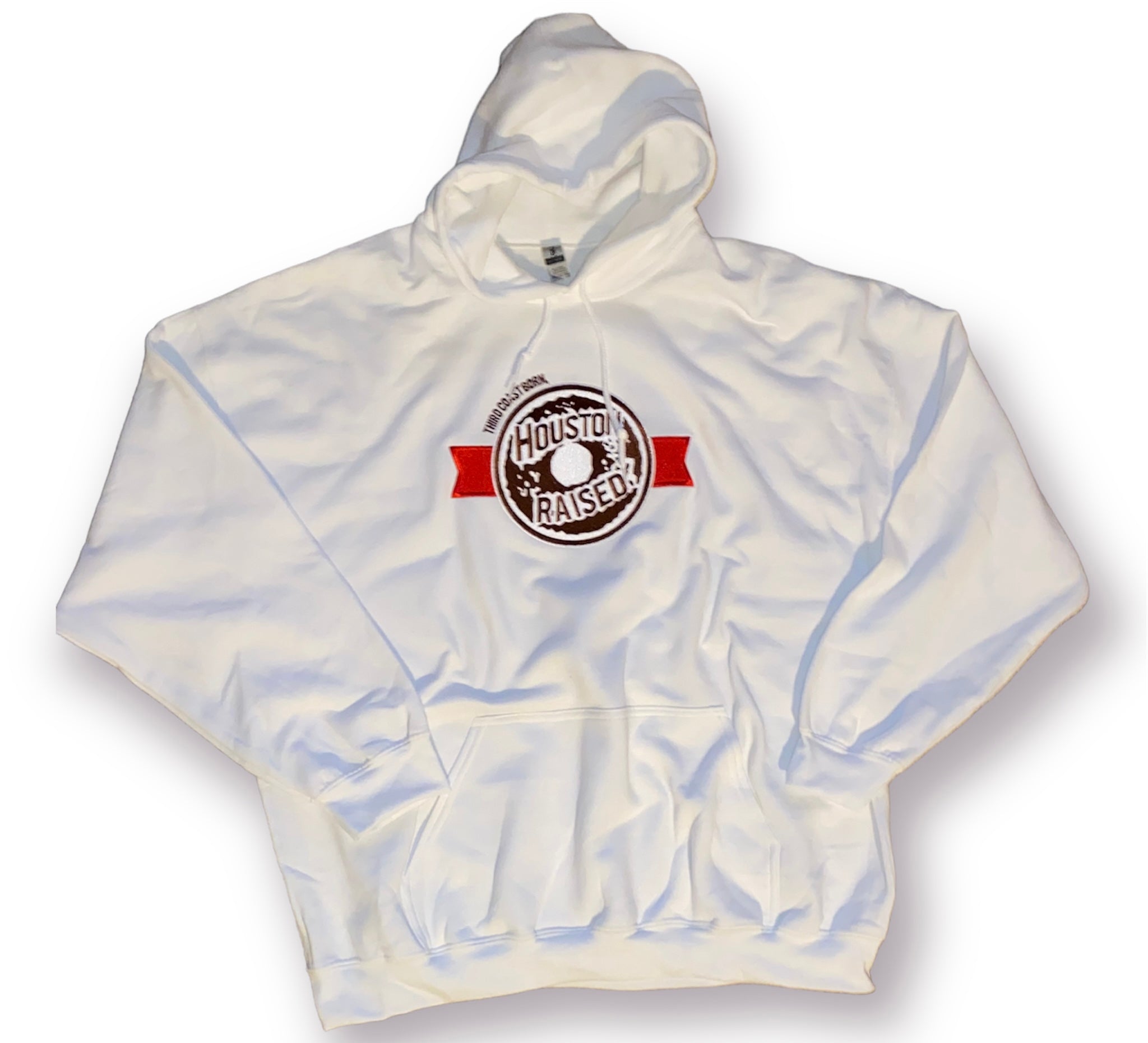 3rd Coast Born Houston Raised Embroidered Hoodie