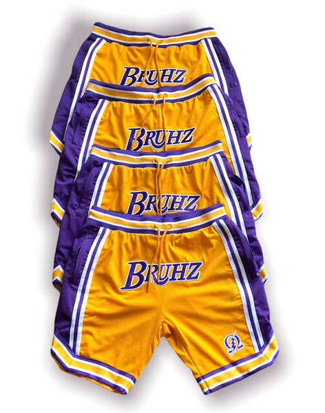 Omega Psi Phi Embroidered Bruhz Shorts