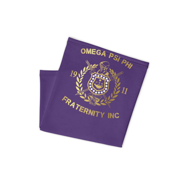 Omega Psi Phi Shield Neck Gaiter