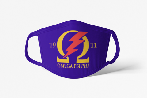Omega Psi Phi Face Cover