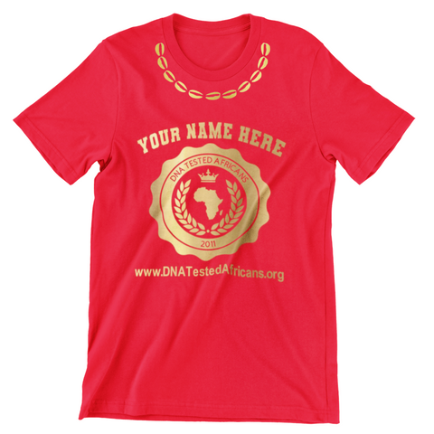 DNA Tested Africans T-shirt
