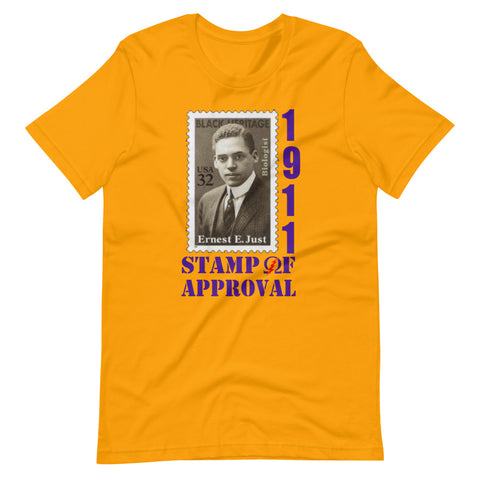 Omega Psi Phi Stamp Short-Sleeve T-Shirt